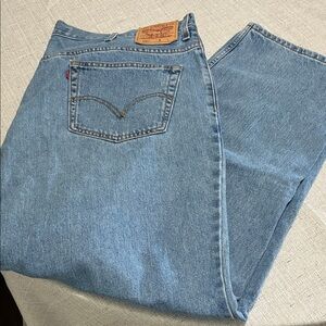 Levi's Light Blue Straight Jeans 560 size W46 L32